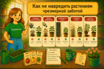 Баланс ухода и естественного роста растений в домашней среде — Семяныч.ру