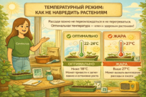 Температурный режим: как не навредить растениям