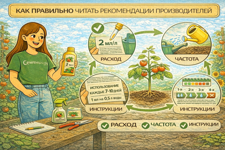 Внимательное чтение рекомендаций и понимание процессов — основа уверенного результата вместе с Семяныч.ру
