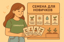 Семена для новичков на Семяныч.ру: как выбрать первый удачный набор и получить предсказуемый урожай