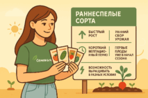 Раннеспелые сорта от Семяныч.ру: быстрый старт вашего урожая