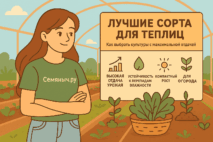 Лучшие сорта для теплиц от Семяныч.ру: как выбрать культуры с максимальной отдачей